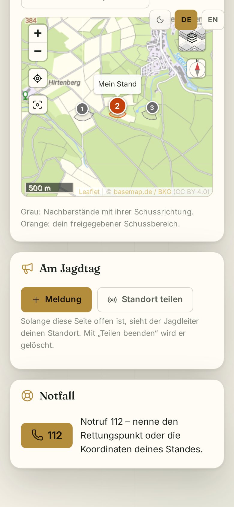 Am Jagdtag
