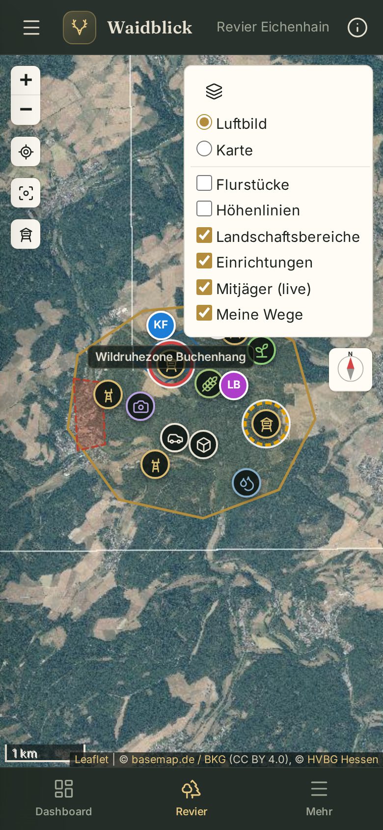 Kartenebenen